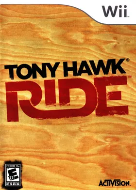 Tony Hawk - Ride box cover front